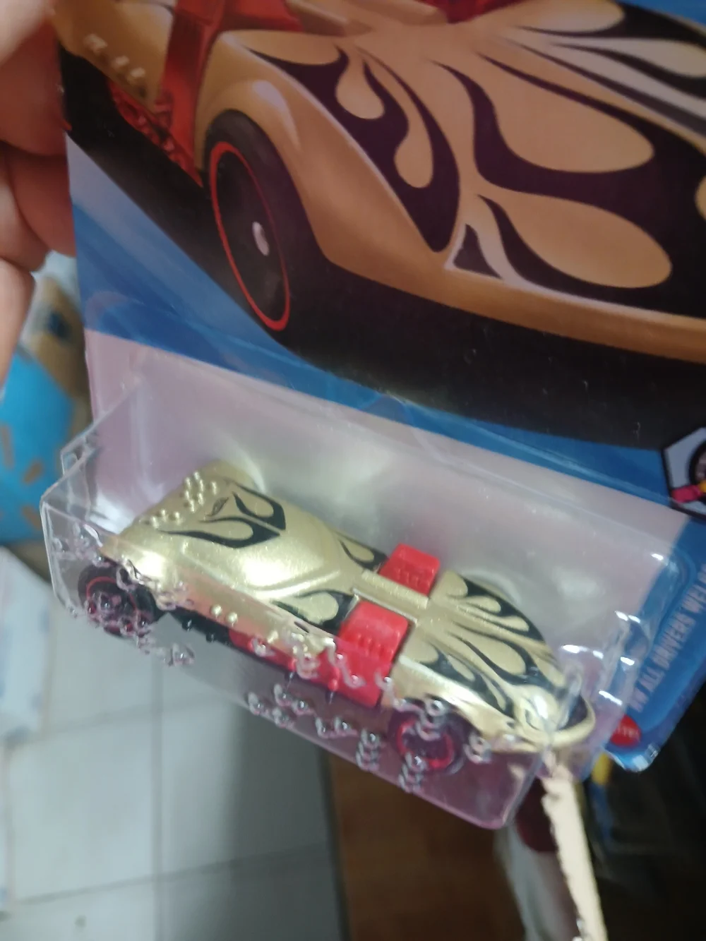 2026 Hot Wheels Braille Racer Twin Mill, number 40 in the 250-car series.